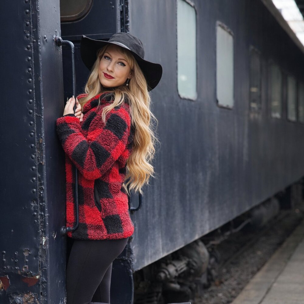 Buffalo Check Sherpa Jacket